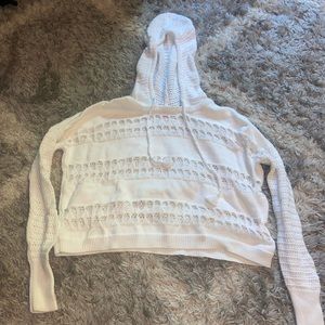 Victoria Secret crochet long sleeve beachwear